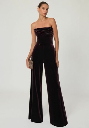 REGULAR FIT   - Buksedragter - burgundy