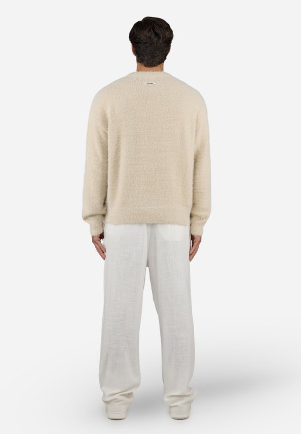 WATON FURRY KNIT SWEATER - Jumper - light beige2