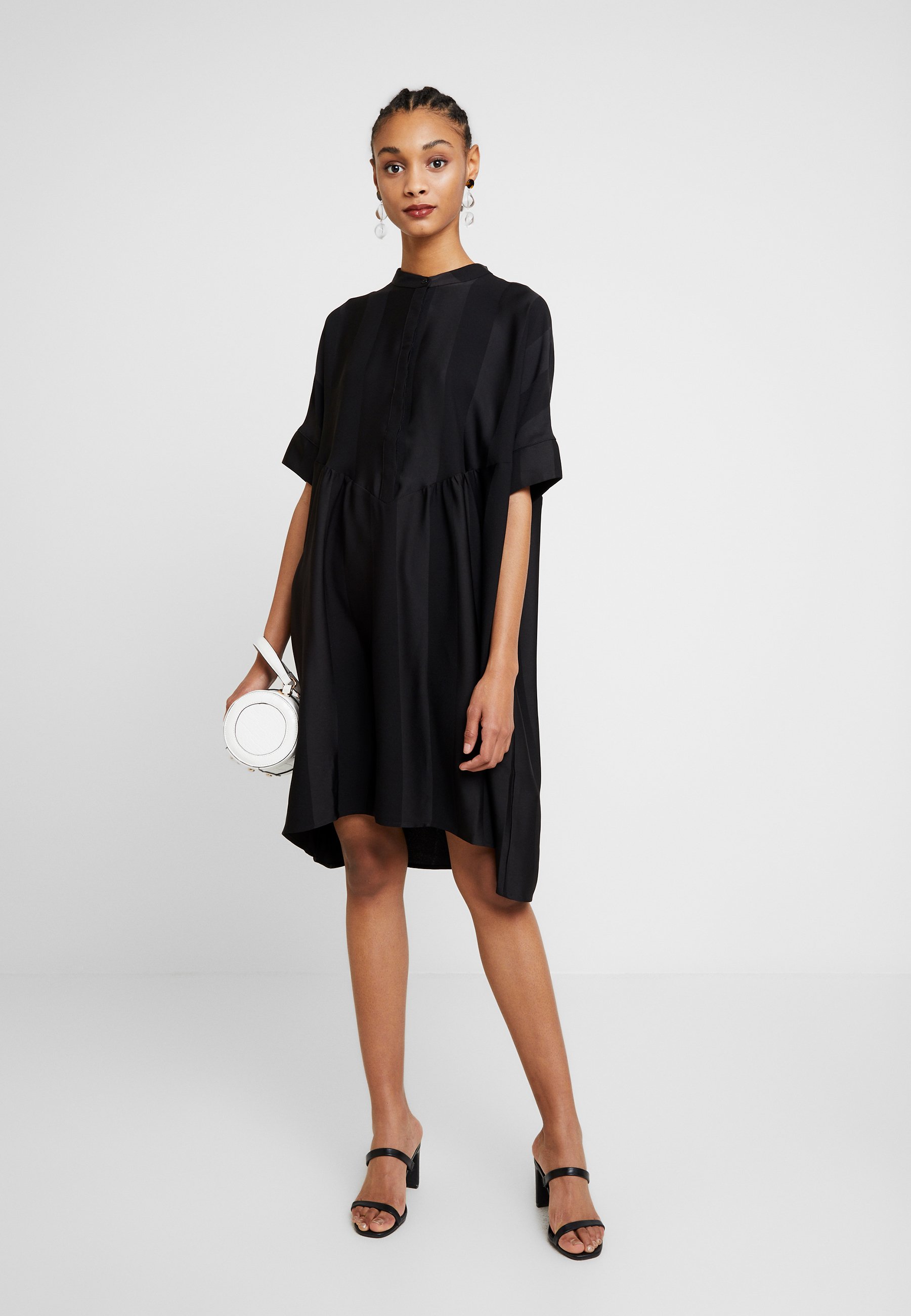 Selected Femme SLFVIOLA - Blousejurk - black/zwart - Zalando.nl