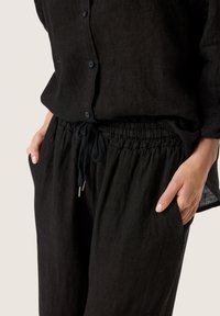 Soaked in Luxury AURAN - Tygbyxor - black