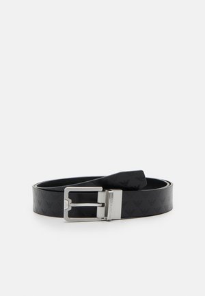 MAN'S TOUNGUE BELT - Öv - nero