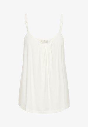 Kaffe KAMARIA - Top - chalk