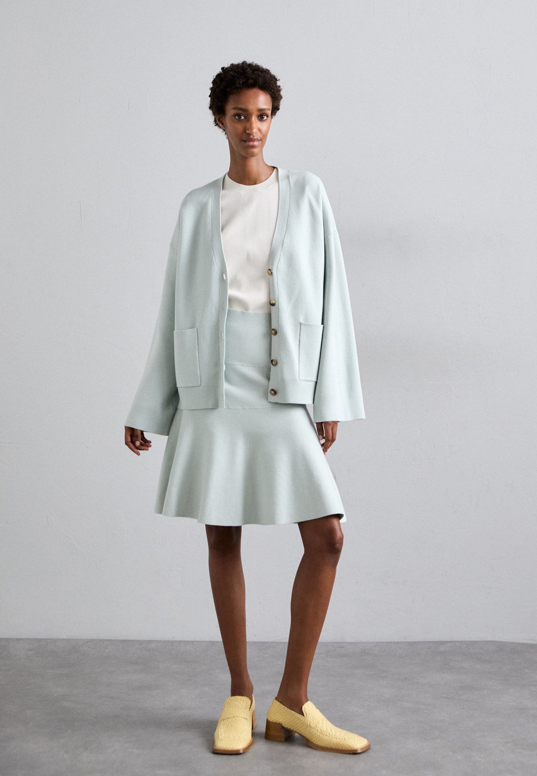 売れ筋商品|||タイガー オブ スウェーデン ニット&セーター レディース アウター SILVYIYA - Cardigan - faded green Silvyiya Cardigan | Tiger Of Sweden
