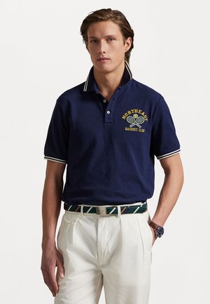 CLASSIC FIT GRAPHIC POLO SHIRT - Polo - newport navy