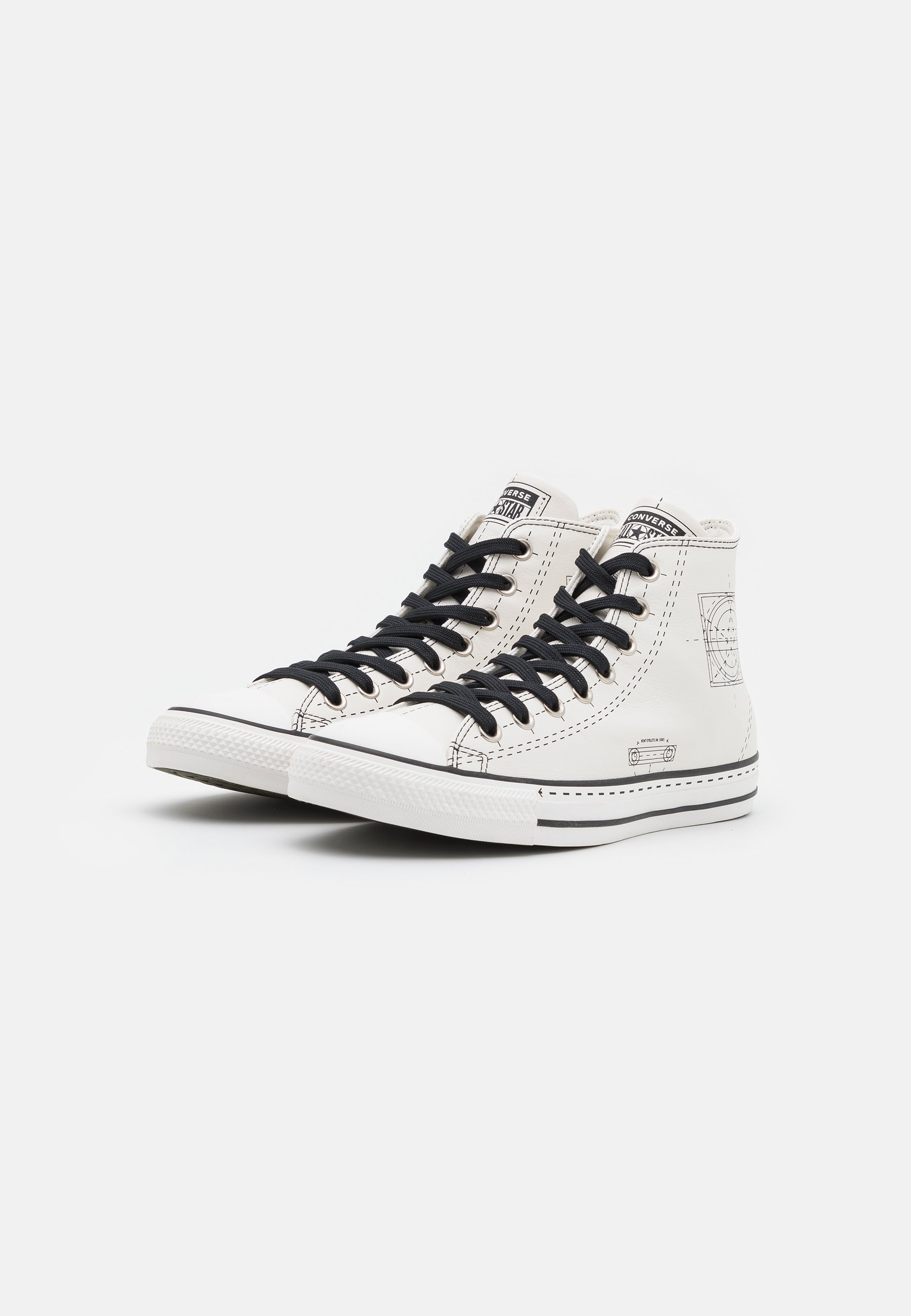 converse off white trainers