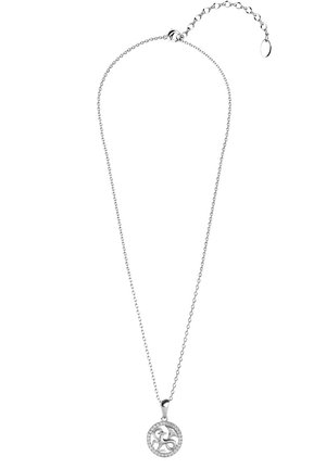 ZODIAQUE CAPRICORNE - Collier - couleur argentée cristal