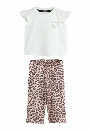 REGULAR FIT - LOVER SET - Legging (type pantalon) - leopard