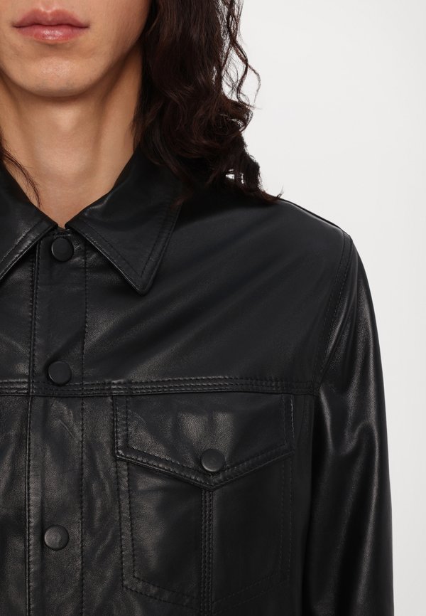 TRUCKER - Leather jacket3