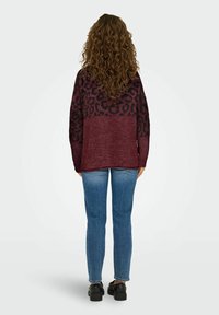 ONLY ONLJADE O NECK - Strickpullover - port royale