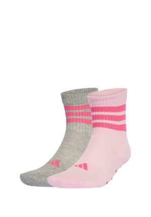 adidas Performance ANTI-SLIP 2 PACK - Calze sportive - clear pink medium grey heather