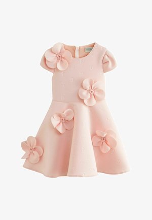 Baker by Ted Baker CORSAGE EMBOSSED SCUBA-REGULAR FIT - Koktélruha / Partiruha - pink