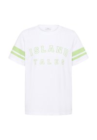 HINE - Print T-shirt - bright white