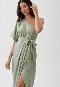 CHANCERY KRESLEY  - Dolga obleka - sage green
