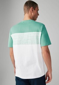 Next BLOCK REGULAR - T-shirts print - sage green