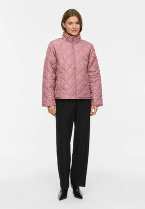 VILA VITATE L/S HIGH NECK JACKET/PB/RN - Jas - nostalgia rose