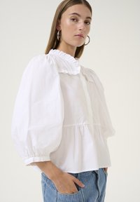 Karen by Simonsen ZUENA NETTE - Camicia - bright white