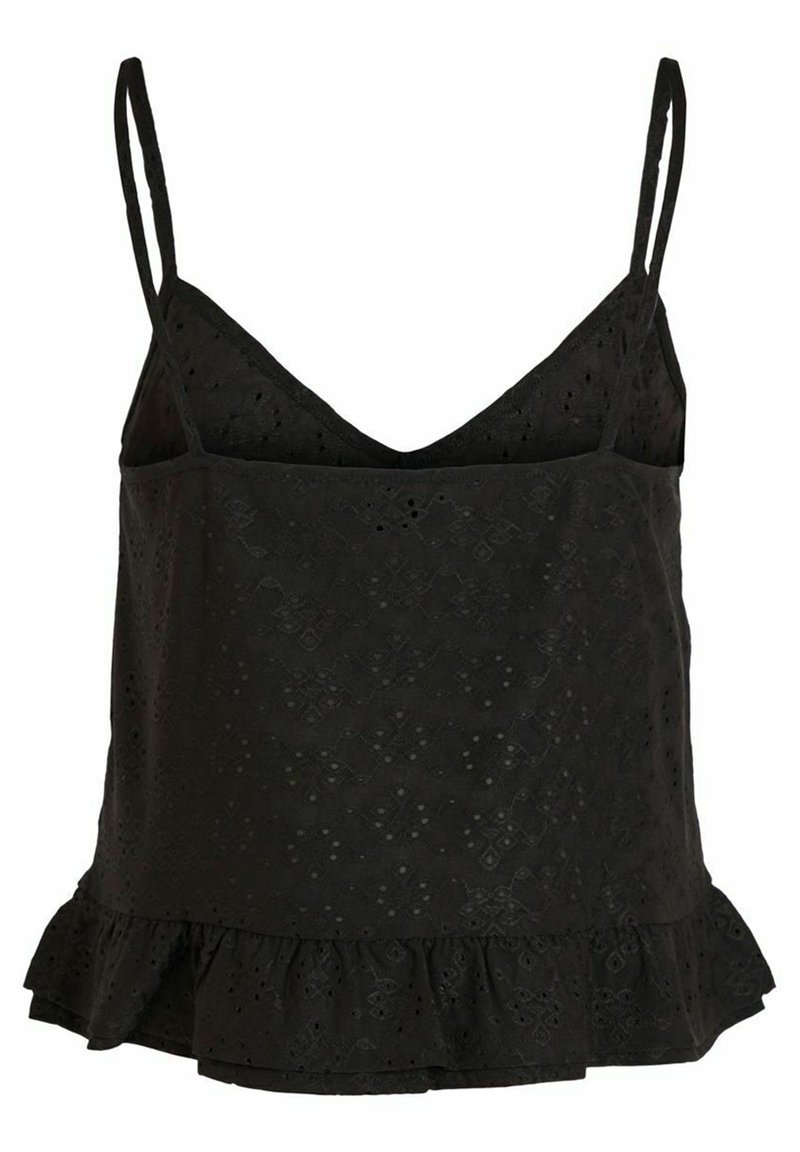 Damen T-Shirts | Vila V AUSSCHNITT Top black/schwarz - AV72733 Damen T-Shirts | Vila V AUSSCHNITT Top black/schwarz - AV72733