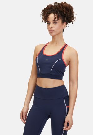 Fila APPAREL RODERN RUNNING  - Brassières de sport à maintien normal - black iris