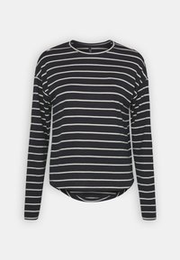 ONLCRISSIE STRIPE - Top s dlhým rukávom - night sky/oatmeal