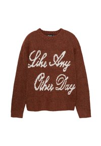 TEXT - Maglione - brown