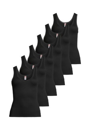 6 PACK - Undertrøjer - schwarz