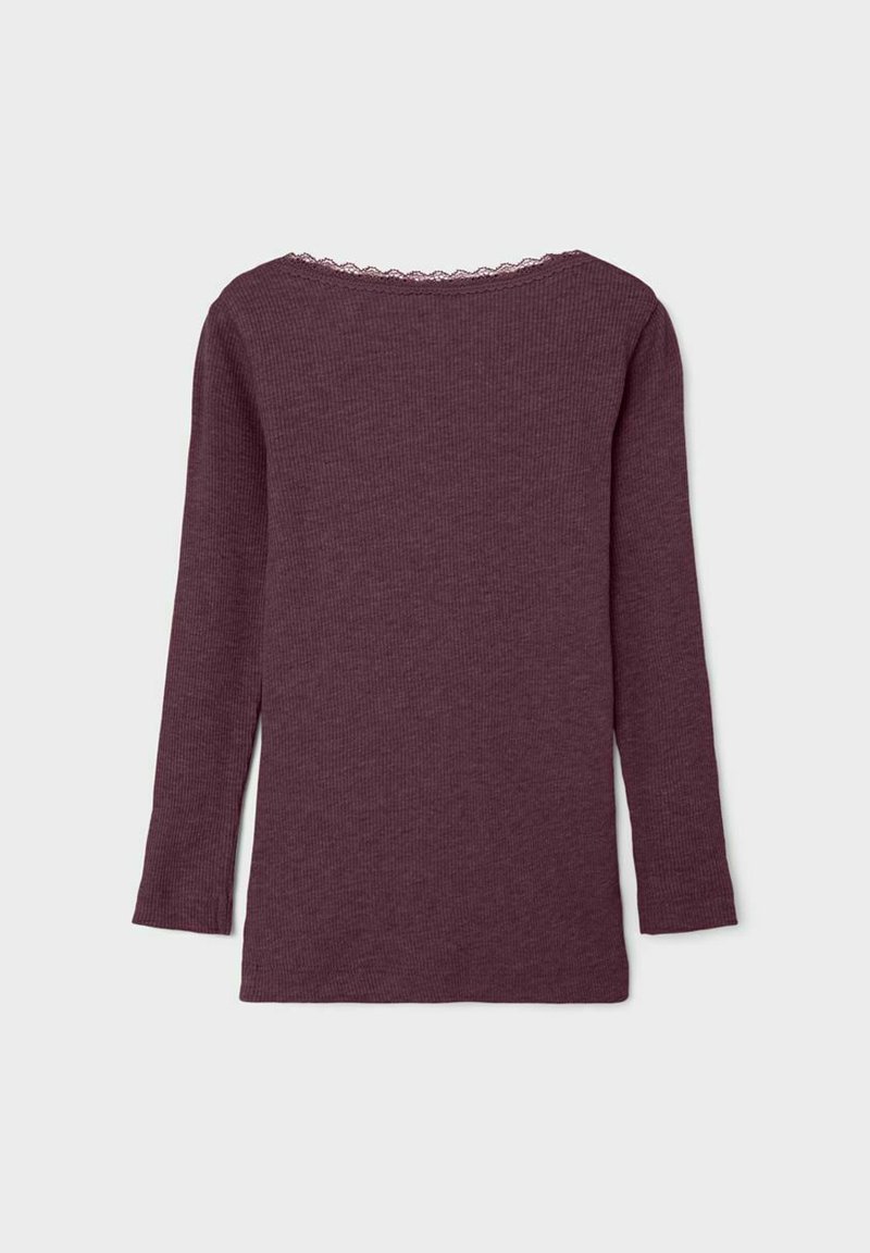 Kinder T-Shirts | Name it NMFKAB Langarmshirt purple, light brown/lila - JK90416 Kinder T-Shirts | Name it NMFKAB Langarmshirt purple, light brown/lila - JK90416