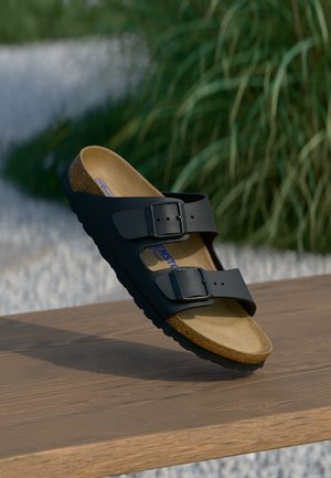ARIZONA SOFT FOOTBED NARROW UNISEX - Sandaler - black