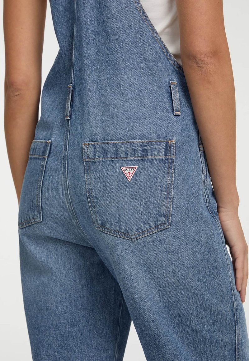 Robe Courte En Jean Guess Shalay - Coupe Push-up Avec Lacets - Taille 0/FR 34 - Neuf étiqueté