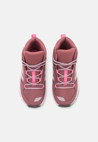 Adidas Terrex AX4R MID UNISEX - Fjellsko - quiet crimson/silver dawn/pink fusion
