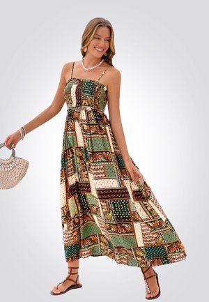Cupshe BOHEMIAN PATCHWORK - Maxi-jurk - multi coloured