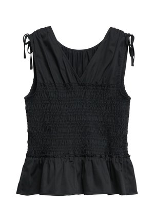 comma, BLUSE - Camicetta - schwarz