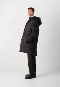 Scotch & Soda LONG PUFFER - Zimski plašč - meteorite