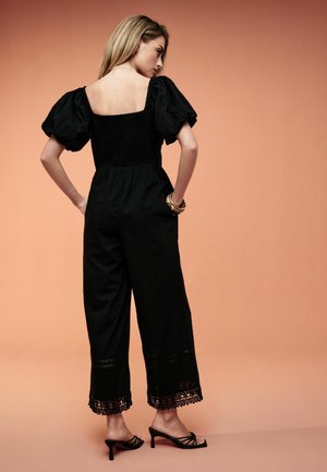 SHORT SLEEVE REGULAR FIT - Overall / Jumpsuit - black