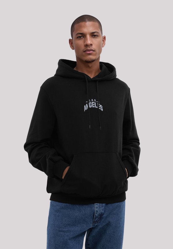 LOS ANGELES BESTICKT - Kapuzenpullover - schwarz