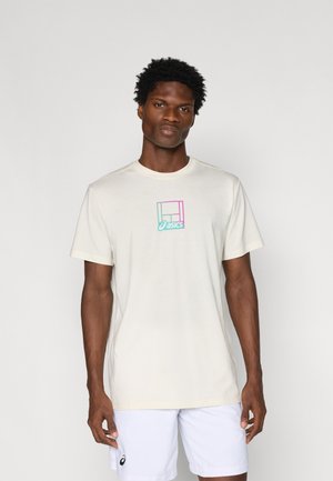 COURT CORE GRAPHIC TEE - Μπλουζάκι με στάμπα - cream