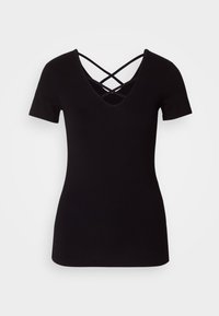 Print T-shirt - black