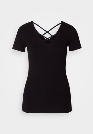 Anna Field Camiseta estampada - black