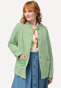 Ulla Popken Übergangsjacke light olive/hellgrün Zalando