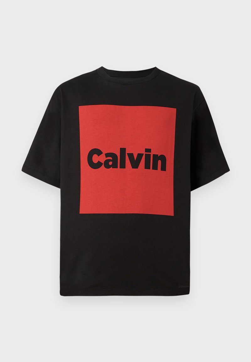 Calvin Klein Jeans T-shirt print zwart