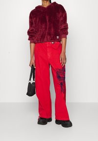 adidas Originals Luvtröja - bordeaux