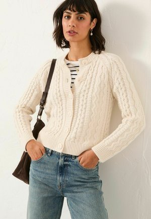 Cardigan - chalk white