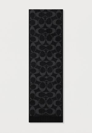JUMBO SIGNITURE C SCARF UNISEX - Cachecol - black