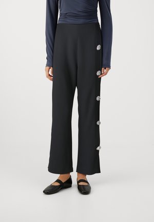 SONIA CLASSIC GABARDINE - Bukse - black