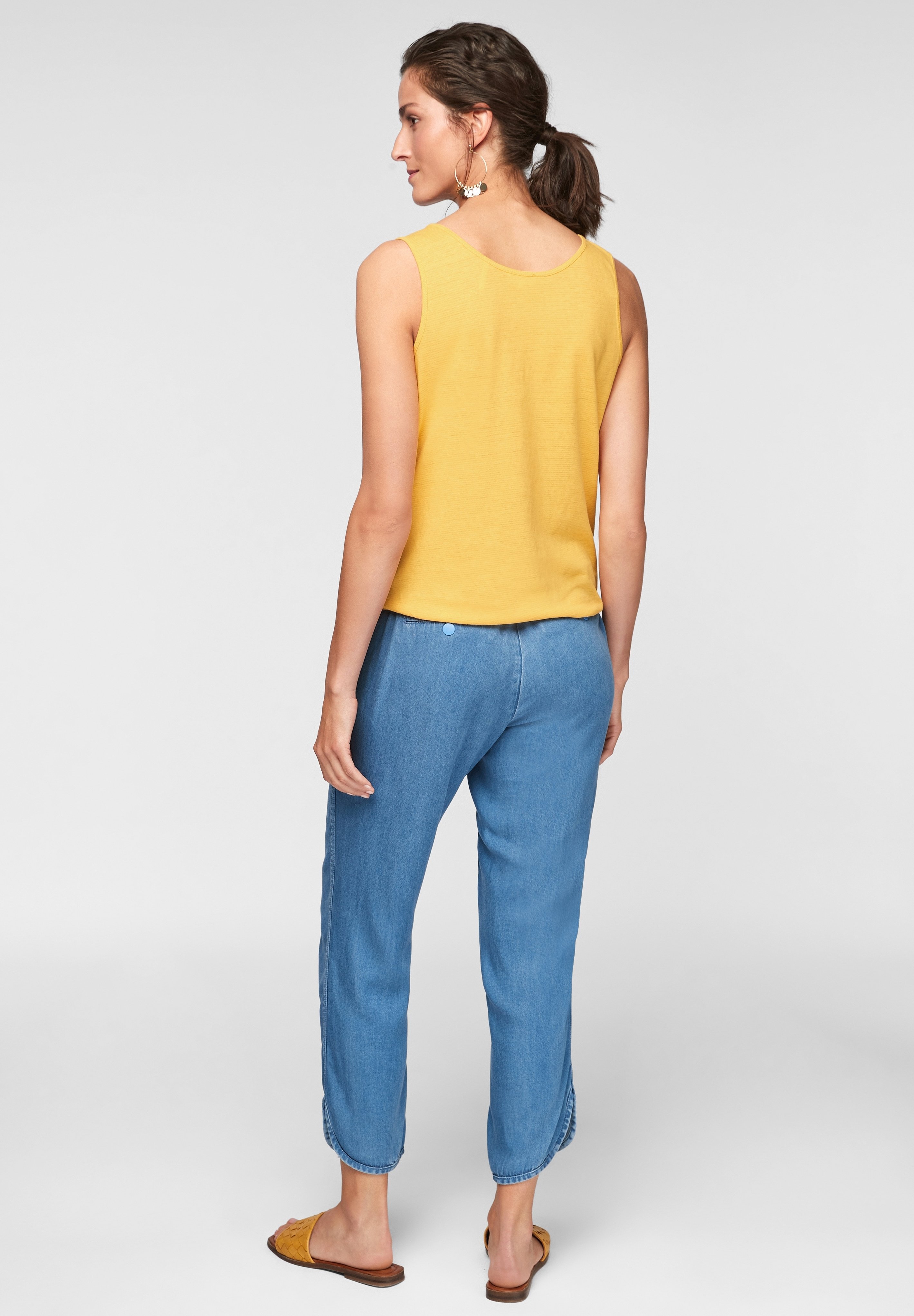 s.Oliver Top - bright yellow/geel - Zalando.nl