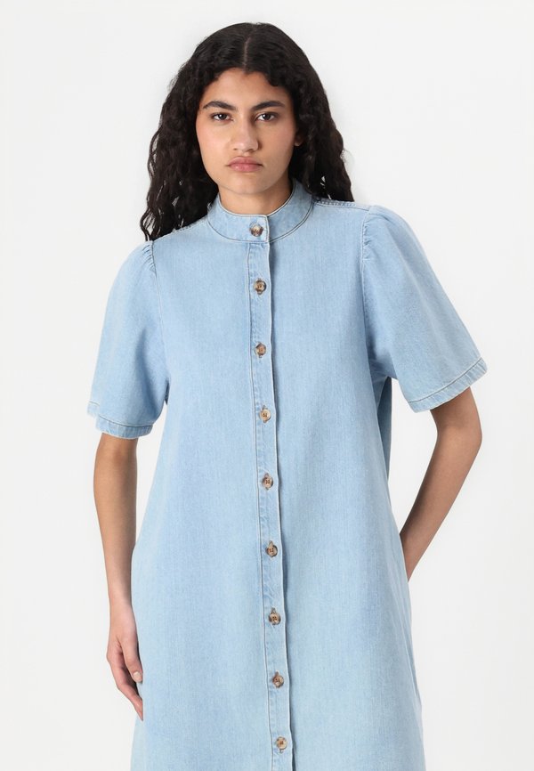 MSCHJOLENE ELENA SHIRT DRESS - Denim dress3