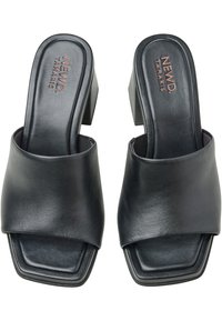NEWD. Ciabattine con tacco - black