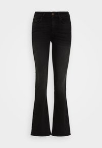 ONLBLUSH - Flared Jeans - black denim