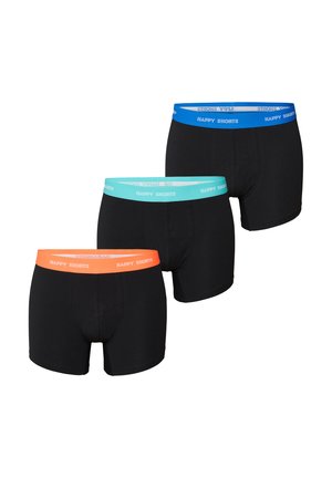 Happy Shorts 3-PACK - Panties - black