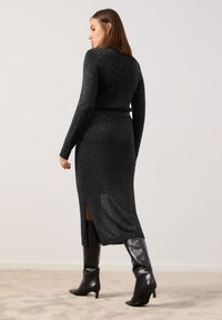 Taifun Bleistiftrock - schwarz