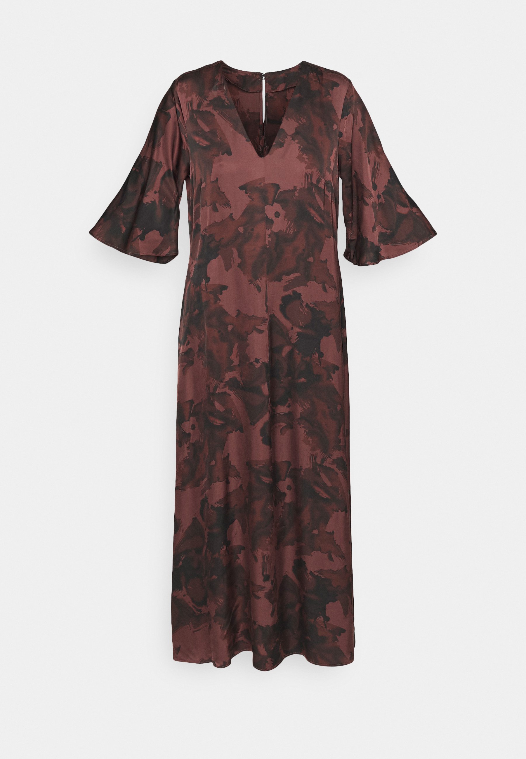 InWear RIDA YEN DRESS - Maxi-jurk - coffee brown/donkerbruin - Zalando.nl